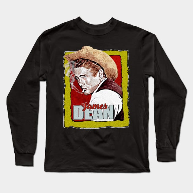 James Dean Long Sleeve T-Shirt by HORASFARAS